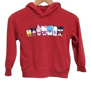 Sanrio Hello Kitty and Friends Red Kawaii Character Hoodie‎ S